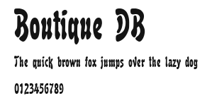 Boutique DB Preview