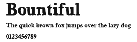 Bountiful Preview