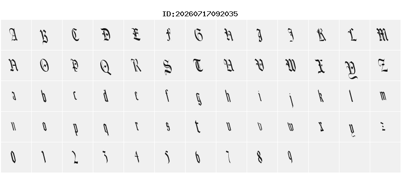 Character Map