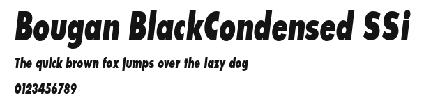 Bougan BlackCondensed SSi.ttf