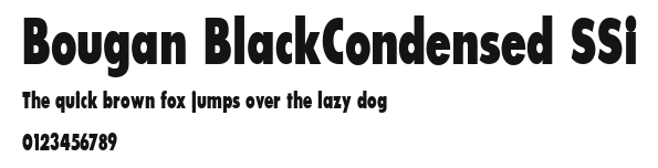 Bougan BlackCondensed SSi.ttf