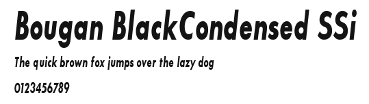 Bougan BlackCondensed SSi.ttf