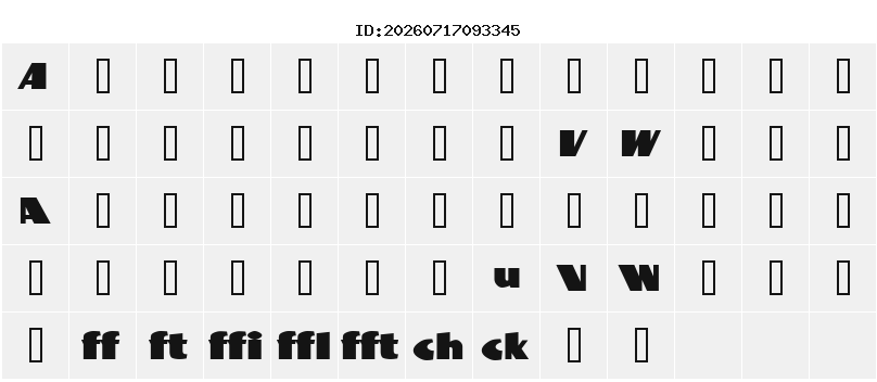 Character Map