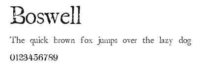 Boswell Preview