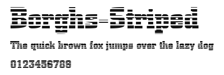 Borghs-Striped.ttf