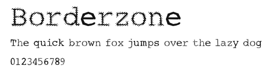 Borderzone.ttf