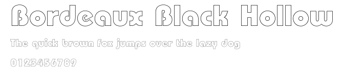 Bordeaux Black Hollow.ttf