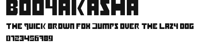 Booyakasha.ttf