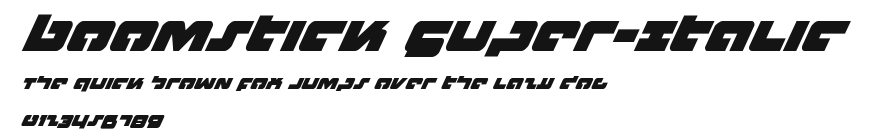 Boomstick Super-Italic.ttf