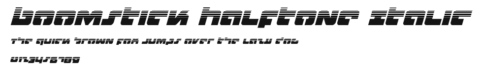 Boomstick Halftone Italic.ttf