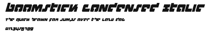 Boomstick Condensed Italic.ttf