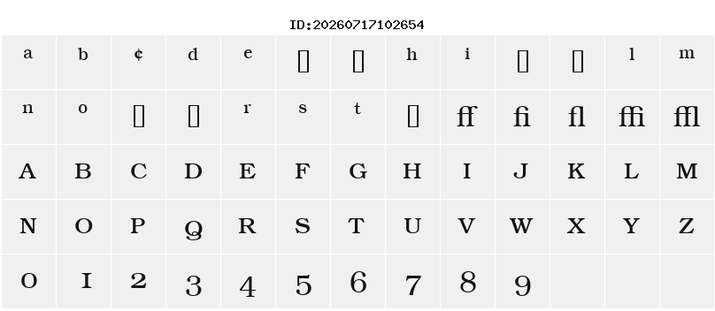 Character Map