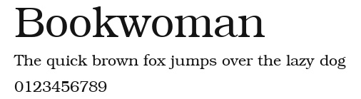Bookwoman.ttf