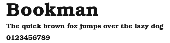 Bookman Preview