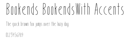 Bookends BookendsWith Accents Preview