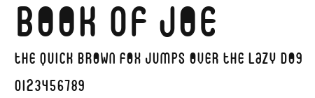 Book Of Joe Preview