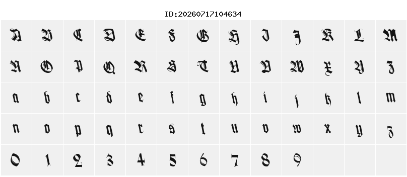 Character Map