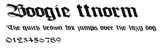 Boogie ttnorm.ttf