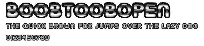 BoobToobOpen.ttf