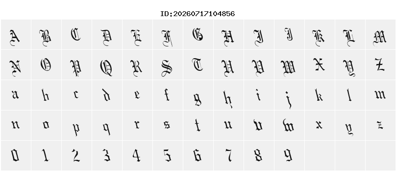 Character Map