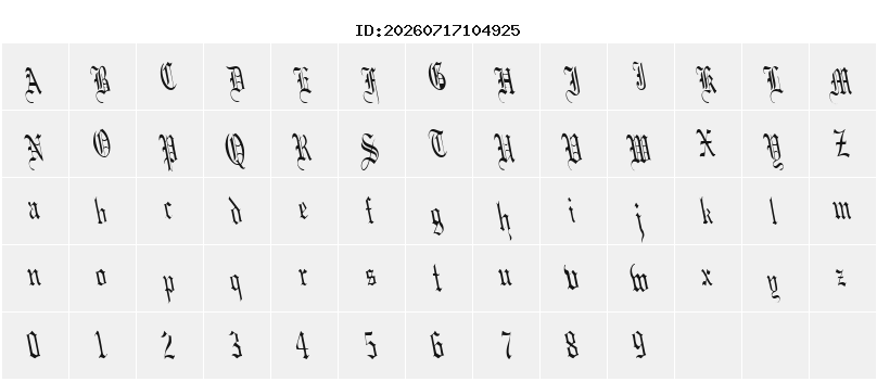 Character Map