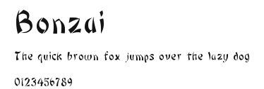 Bonzai.ttf