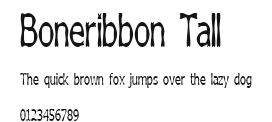 Boneribbon Tall.ttf