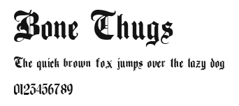 Bone Thugs.ttf