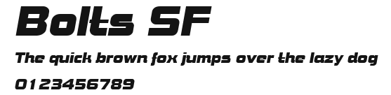 Bolts SF.ttf