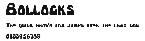Bollocks.ttf