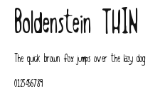 Boldenstein THIN.ttf