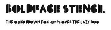 BoldFace Stencil.ttf