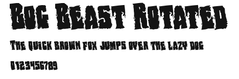 Bog Beast Rotated Preview