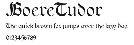 BoereTudor Preview