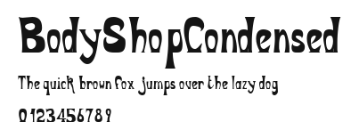 BodyShopCondensed Preview