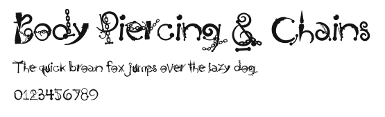 Body Piercing & Chains Preview