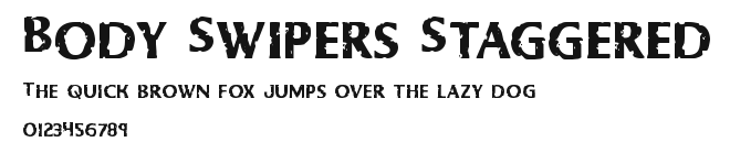 Body Swipers Staggered Preview