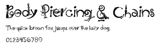 Body Piercing & Chains Preview