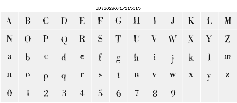 Character Map