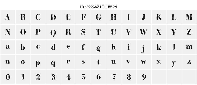 Character Map