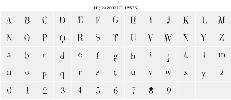 Character Map