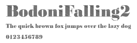 BodoniFalling2 Preview