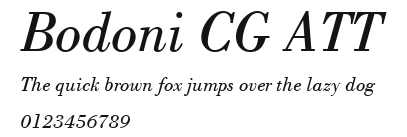 Bodoni CG ATT.ttf