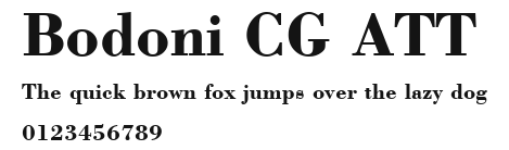 Bodoni CG ATT.ttf