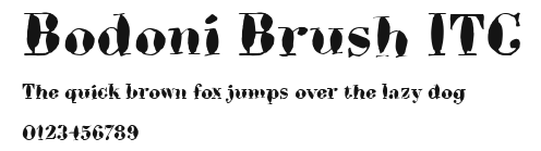 Bodoni Brush ITC.ttf