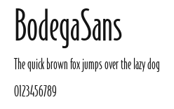 BodegaSans Preview