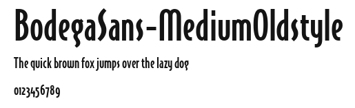 BodegaSans-MediumOldstyle Preview