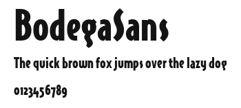 BodegaSans Preview