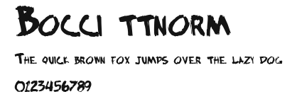 Bocci ttnorm.ttf