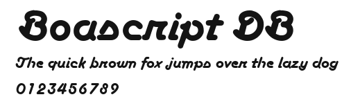 Boascript DB Preview